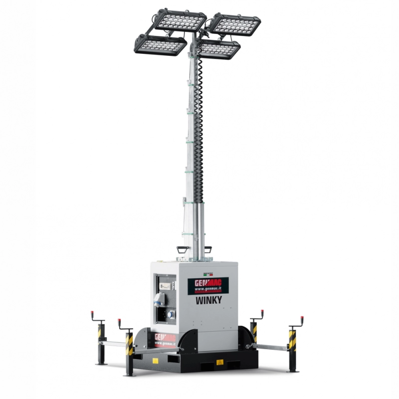 Turn de lumina GENMAC Winky TI9 4 x 320 W MultiLED 166200 lumeni, fara motor