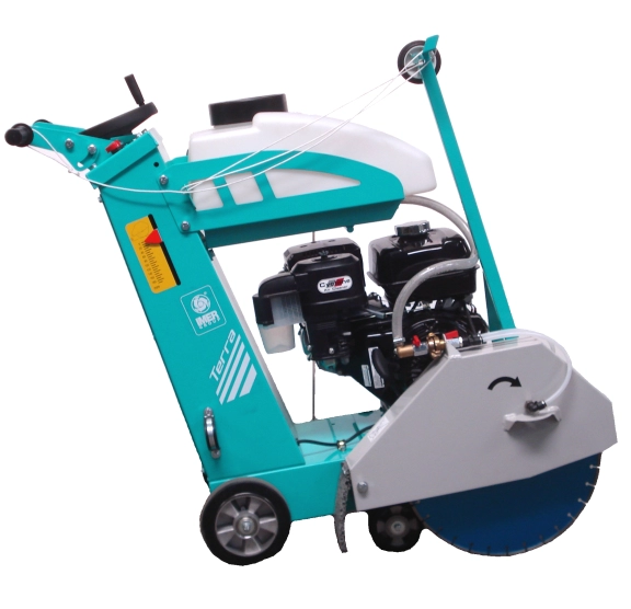 Masina de taiat asfalt/beton IMER Terra 500 motor diesel Yanmar L100 9,9 cp disc Ø 500 mm inclus