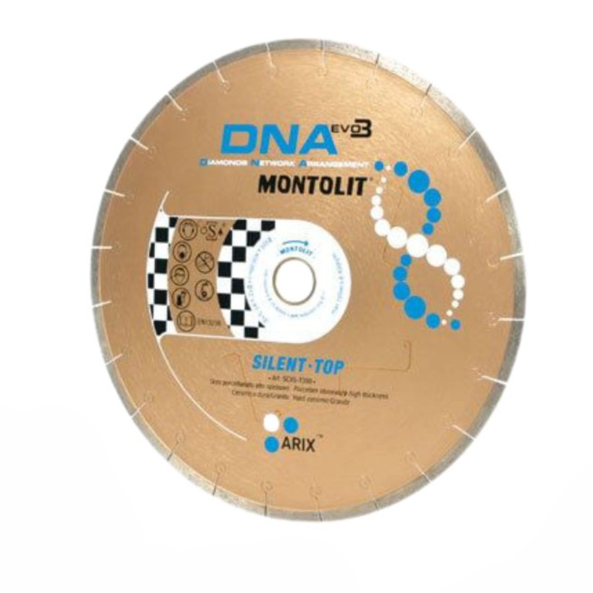 Disc Montolit SCXS-T350 „Pro”/granit pentru gresie portelenata/ceramica Ø 350 mm M25.4