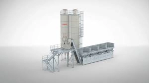 Statie de beton stationara SAMI Tecnomix 3-40
