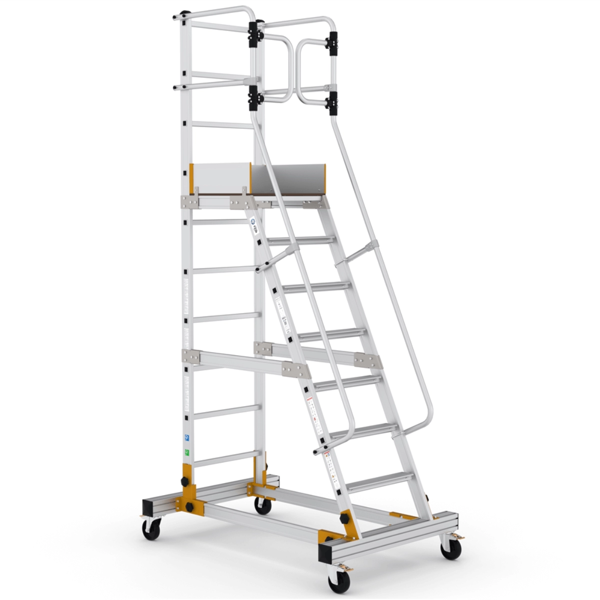 Platforma mobila profesionala RD38 din aluminiu, H lucru 3,8 m