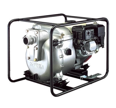 Motopompa ape foarte murdare KOSHIN KTH-50X-BAB motor Honda GX160 Ø 50 mm debit 42 mc/h