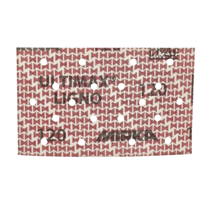 Disc abraziv Mirka Ultimax Ligno Multifit 81x133mm granulometrie P80, 50 buc/pachet