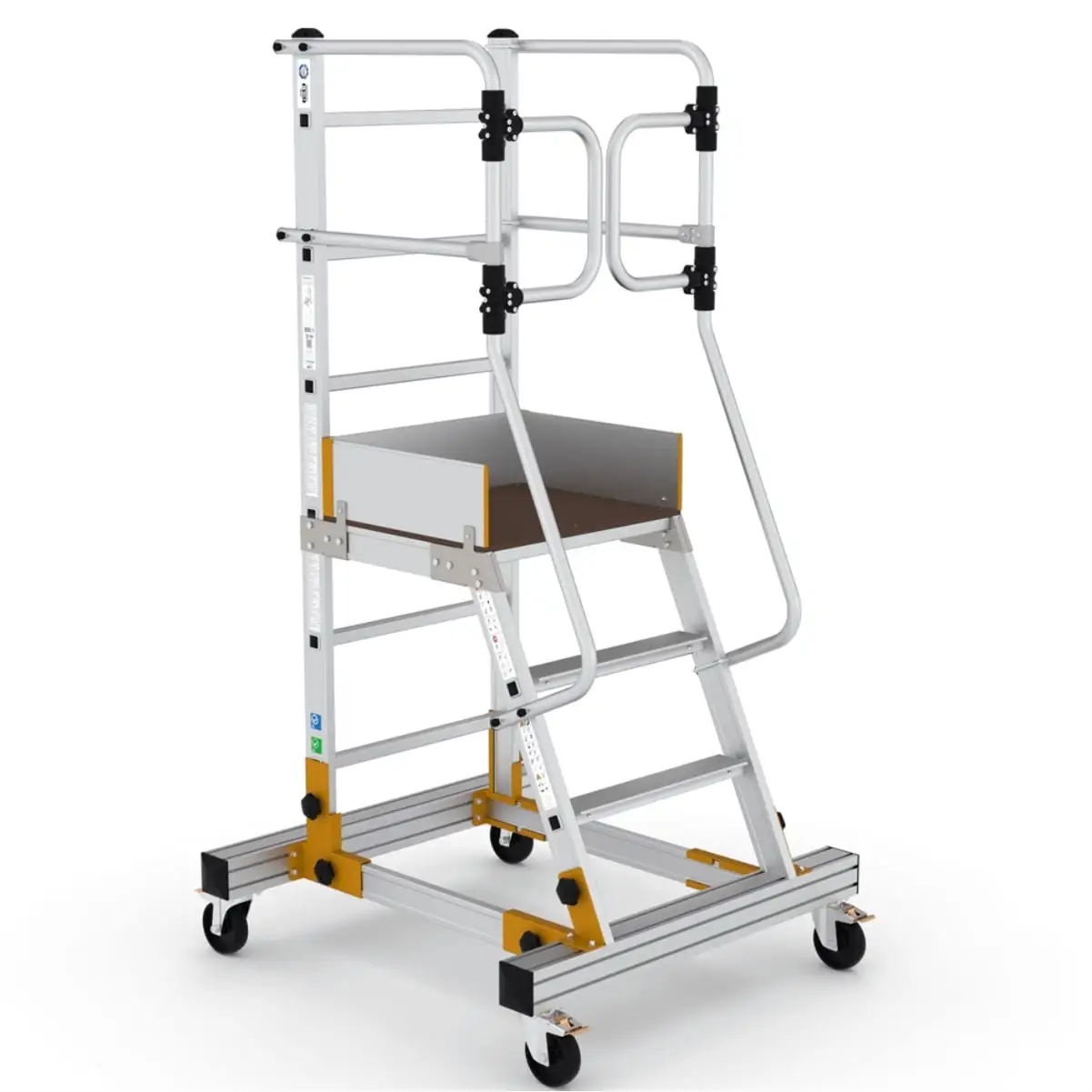 Bisonte Platforma mobila profesionala RD28 din aluminiu, H lucru 2,8m