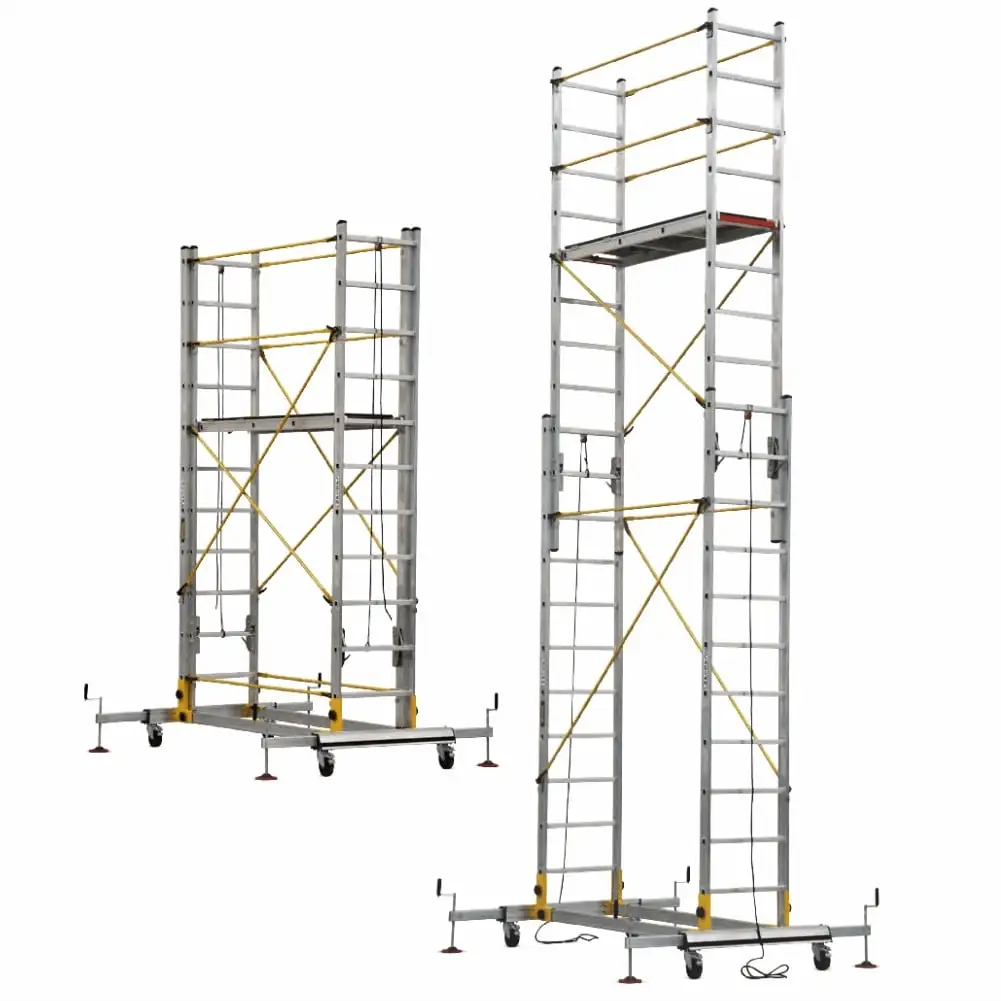Bisonte TeleSafe 007XL Schela mobila profesionala din aluminiu
