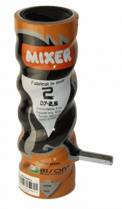 Stator MIXER 2 D7-2.5 drept cu pin blocaj